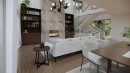 Salon - 204 Av. Curzon, Saint-Lambert, QC  - Indoor With Fireplace 