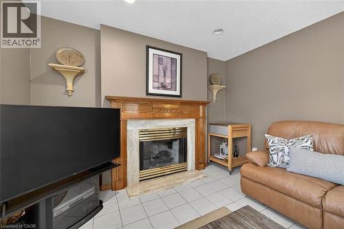 15 Gabriele Court, Hamilton, ON - Indoor Photo Showing Living Room With Fireplace