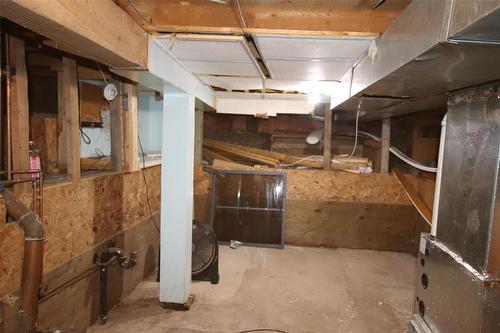 Partial Basement/Crawospace - 313 Patrick Avenue, The Pas, MB - Indoor Photo Showing Basement