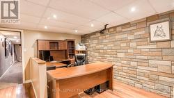 Lower level office. - 