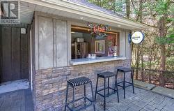 Pool cabana and bar. - 