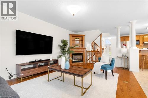 131 Swift Crescent, Guelph, ON - Indoor Photo Showing Living Room With Fireplace