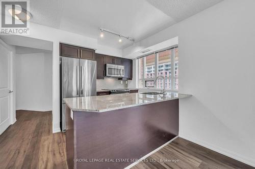 502 - 125 Western Battery Road, Toronto, ON - Indoor Photo Showing Kitchen With Stainless Steel Kitchen With Upgraded Kitchen