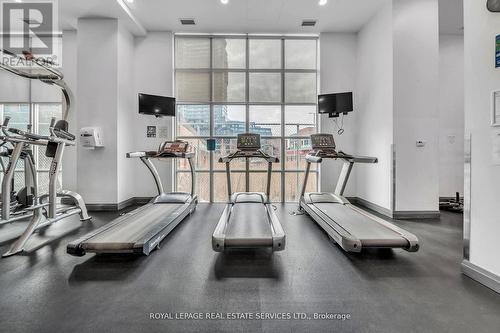 502 - 125 Western Battery Road, Toronto, ON - Indoor Photo Showing Gym Room