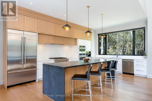 110 Pheasant Run, Blue Mountains, ON - Indoor Photo Showing Kitchen With Upgraded Kitchen