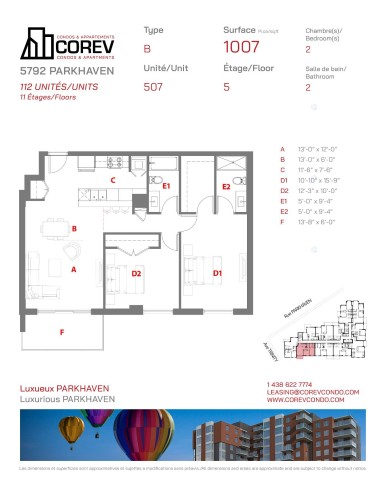 Overall view - 507-5792 Av. Parkhaven, Côte-Saint-Luc, QC - Other