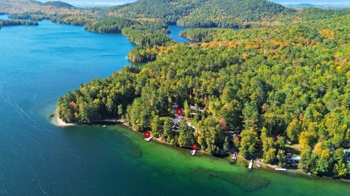 Photo aérienne - 611 Ch. Montfort, Gracefield, QC - Outdoor With Body Of Water With View