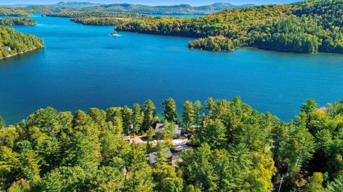 Photo aérienne - 611 Ch. Montfort, Gracefield, QC - Outdoor With Body Of Water With View