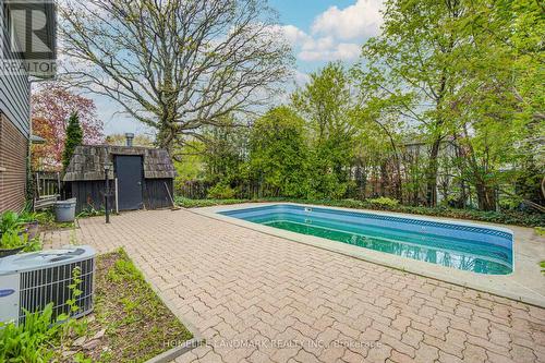 2532 Renzoni Road, Mississauga, ON - Outdoor With In Ground Pool