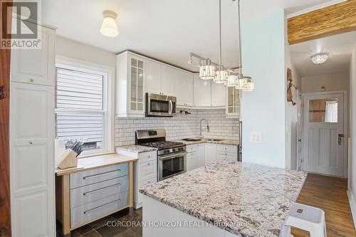 14 Lorne Crescent, Kitchener, ON - Indoor Photo Showing Kitchen With Upgraded Kitchen