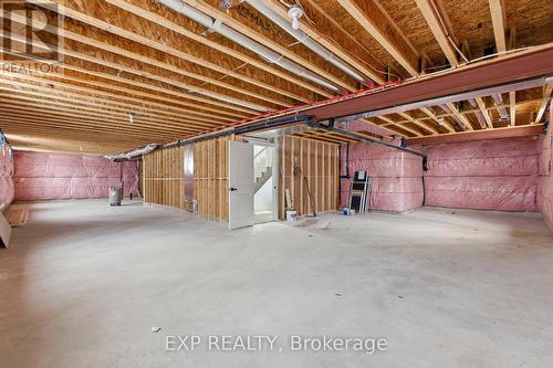 Full unfinished basement w/ 8'ceilings - 49 Beaufort Crescent, Tiny, ON - Indoor Photo Showing Basement