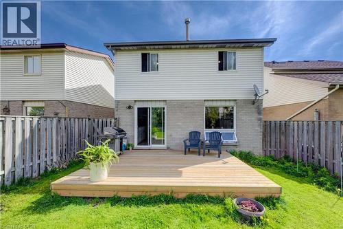 35 Camrose Court, Kitchener, ON - Outdoor With Deck Patio Veranda With Exterior
