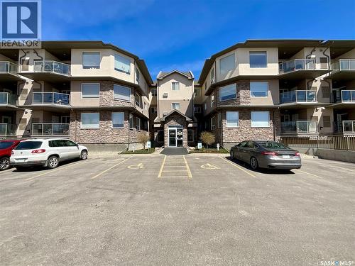 302 3750 Haughton Road E, Regina, SK - Outdoor With Balcony With Facade