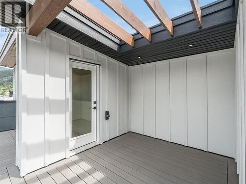 Rooftop patio - 910 Lakeside Drive Unit# 203, Nelson, BC - Outdoor With Exterior