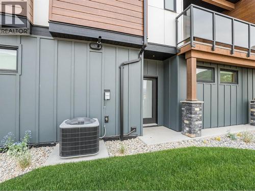 Back patio - 910 Lakeside Drive Unit# 203, Nelson, BC - Outdoor With Exterior