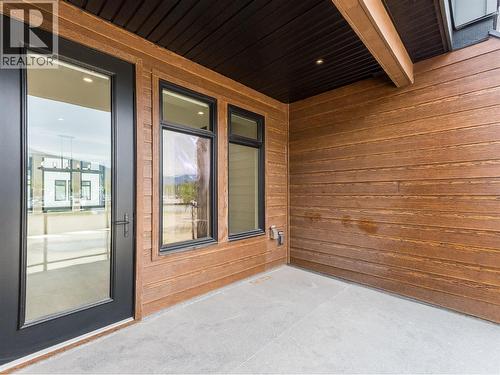 Covered deck off main floor - 910 Lakeside Drive Unit# 203, Nelson, BC - Outdoor With Deck Patio Veranda With Exterior