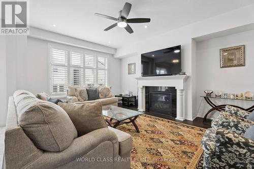 4073 Healing Street, Lincoln, ON - Indoor Photo Showing Living Room With Fireplace