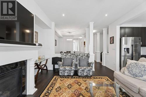 4073 Healing Street, Lincoln, ON - Indoor Photo Showing Living Room With Fireplace