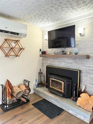229 Reidville Road, Reidville, NL - Indoor Photo Showing Living Room With Fireplace