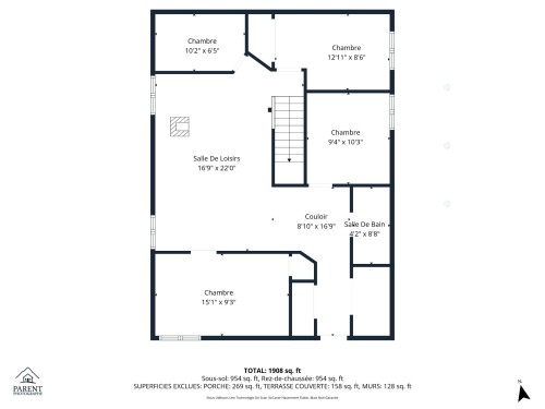 Plan (croquis) - 1900 Mtée Lortie, Rivière-Rouge, QC - Other