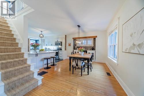 Dining room with original hardwood floors - 442 Victoria Street, London East (East B), ON 