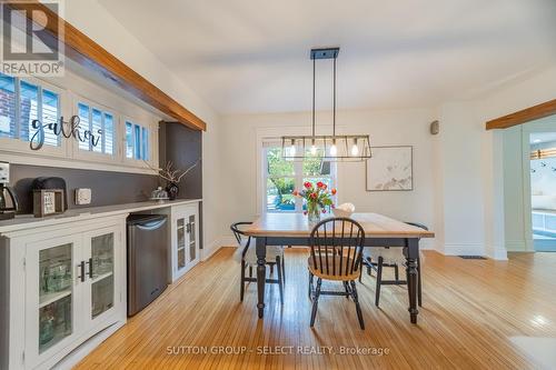 Built-in side board with beverage fridge & storage - 442 Victoria Street, London East (East B), ON 