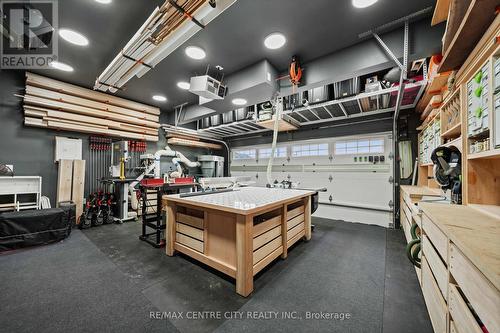 Garage has Upgrades for all your Hobbies - 76 Styles Drive, St. Thomas, ON - Indoor Photo Showing Garage