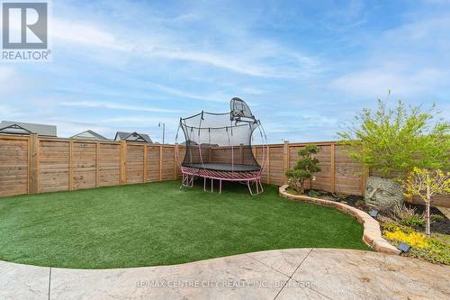Turfed Backyard and Low Maintenance Flower Beds - 76 Styles Drive, St. Thomas, ON - Outdoor