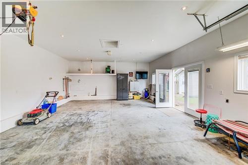 18 Queenston Crescent, Kitchener, ON - Indoor Photo Showing Garage
