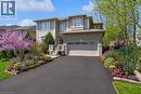 Luxury detached house with stucco, brick, beautiful landscaped yard (with virtual edited spring flower) - 16 Westridge Drive, Hamilton, ON  - Outdoor With Facade 