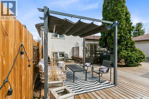 1206 Flexman Crescent N, Regina, SK - Outdoor With Deck Patio Veranda