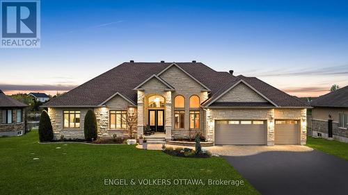 Lawn has been digitally enhanced - 1457 Waters Edge Way, Ottawa, ON - Outdoor With Facade