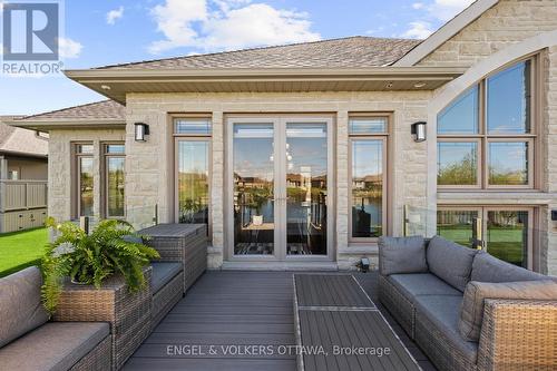 Main Level Walkout Balcony - 1457 Waters Edge Way, Ottawa, ON - Outdoor