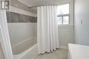 Virtually staged Image - 199 North Service Road, Mississauga, ON  - Indoor Photo Showing Bathroom 