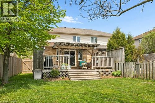 76 Stiefelmeyer Crescent, Baden, ON - Outdoor With Deck Patio Veranda