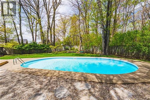 327 Goodram Drive, Burlington, ON - Outdoor With In Ground Pool With Backyard