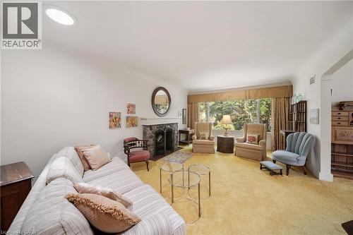 133 Mccall Crescent, Simcoe, ON - Indoor Photo Showing Living Room With Fireplace