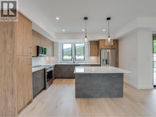 910 Lakeside Drive Unit# 208, Nelson, BC - Indoor Photo Showing Kitchen With Upgraded Kitchen