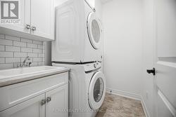 Laundry room on main floor - 