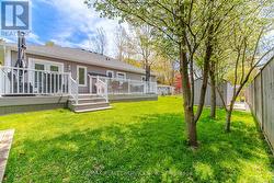 Fully fenced backyard - 