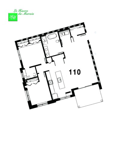 Plan (croquis) - 110-1341 Rue Du Bruant-Des-Marais, Magog, QC - Other