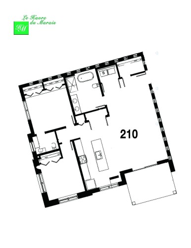 Plan (croquis) - 210-1341 Rue Du Bruant-Des-Marais, Magog, QC - Other