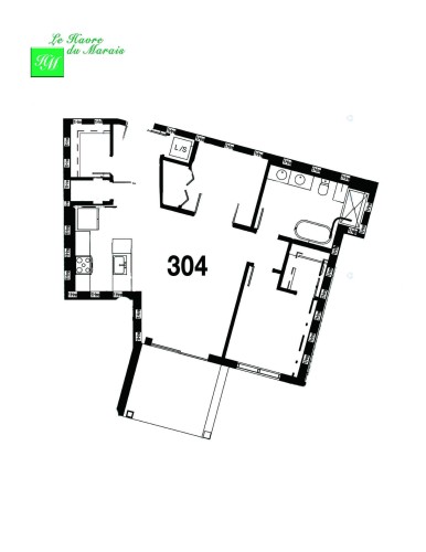 Floor Plan - 304-1341 Rue Du Bruant-Des-Marais, Magog, QC - Other