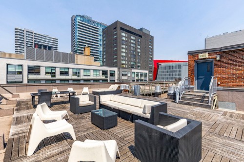 Terrasse - 900-1449 Rue St-Alexandre, Montréal (Ville-Marie), QC - Outdoor With Deck Patio Veranda