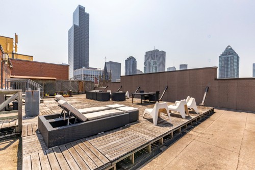 Terrasse - 900-1449 Rue St-Alexandre, Montréal (Ville-Marie), QC - Outdoor With Deck Patio Veranda