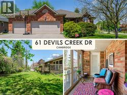 61 DEVILS CREEK Drive  Cambridge, ON N1S 4Y3
