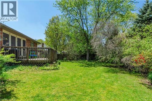 Rear yard - 61 Devils Creek Drive, Cambridge, ON - Outdoor