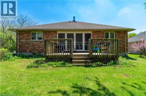 Rear yard - 61 Devils Creek Drive, Cambridge, ON - Outdoor