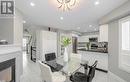 5103 Silverwater Mill Crescent, Mississauga, ON  - Indoor Photo Showing Dining Room With Fireplace 