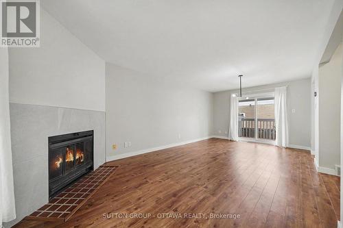 73 Scrivens Street, Ottawa, ON - Indoor Photo Showing Living Room With Fireplace